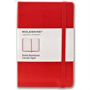 LLIBRETA MOLESKINE CLASSIC 9X14CM RATLLES VERMELL TAPA DURA | 9788862930000 | MOL00111101 | Llibreria La Gralla | Llibreria online de Granollers