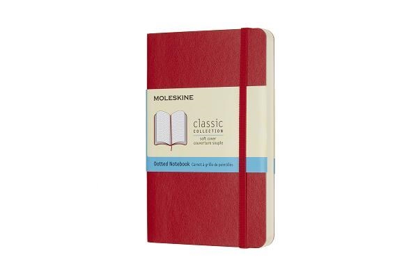 LLIBRETA MOLESKINE CLASSIC 9X14CM PUNTS VERMELL TAPA TOVA | 8055002854627 | MOL0012122 | Llibreria La Gralla | Librería online de Granollers