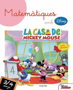 MATEMÀTIQUES AMB DISNEY 3-4 ANYS | 9788499324722 | DIVERSOS AUTORS | Llibreria La Gralla | Llibreria online de Granollers