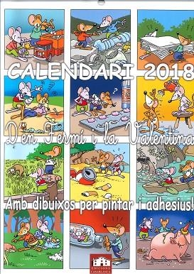 CALENDARI 2018 D'EN FERMI I LA VALENTINA | CAL2018 | CASABLANCA | Llibreria La Gralla | Llibreria online de Granollers