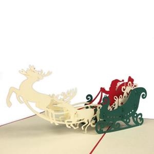 POSTAL DE NADAL SORTIDA DEL PARE NOEL | 8436561580910 | XIU XIU | Llibreria La Gralla | Librería online de Granollers