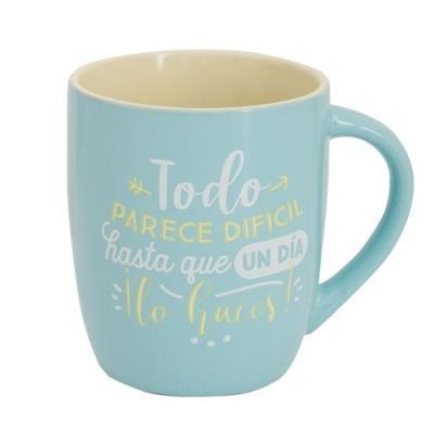 TASSA "TODO PARECE DIFICIL HASTA QUE UN DIA LO HACES" | 8435460723060 | MR. WONDERFUL | Llibreria La Gralla | Llibreria online de Granollers