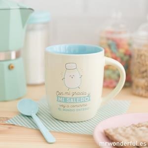 TASSA "CON MI GRACIA Y MI SALERO..." | 8435460723114 | MR. WONDERFUL | Llibreria La Gralla | Librería online de Granollers