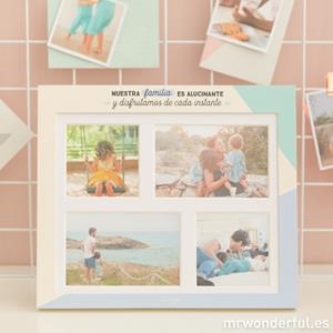 MARCO MULTIFOTOS "NUESTRA FAMILIA ES ALUCINANTE..." | 8435460720359 | MR. WONDERFUL | Llibreria La Gralla | Llibreria online de Granollers