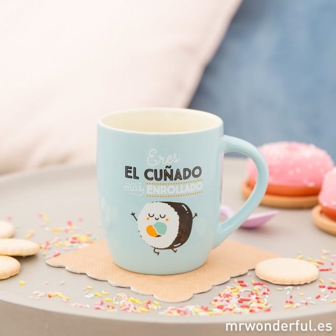 TASSA "ERES EL CUÑADO MAS ENROLLADO" | 8435460723763 | MR. WONDERFUL | Llibreria La Gralla | Llibreria online de Granollers