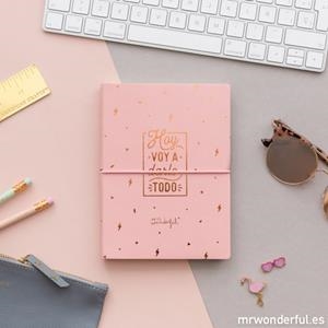 LIBRETA "HOY VOY A DARLO TODO" | 8435460717205 | MR. WONDERFUL | Llibreria La Gralla | Librería online de Granollers
