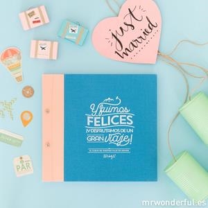 ALBUM VIATGE DE NOCES "Y FUIMOS FELICES..." | 8435460704021 | MR. WONDERFUL | Llibreria La Gralla | Librería online de Granollers