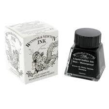 TINTA XINESA W&amp;N NEGRE 14 ML | 094376954180 | C1005754 | Llibreria La Gralla | Librería online de Granollers