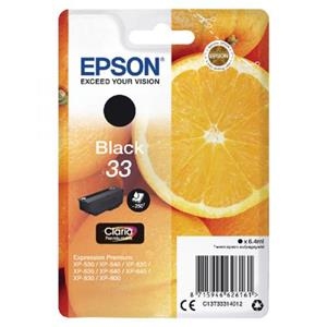 CARTUTXO EPSON 33 NEGRE | 8715946626161 | C13T33314012 | Llibreria La Gralla | Llibreria online de Granollers