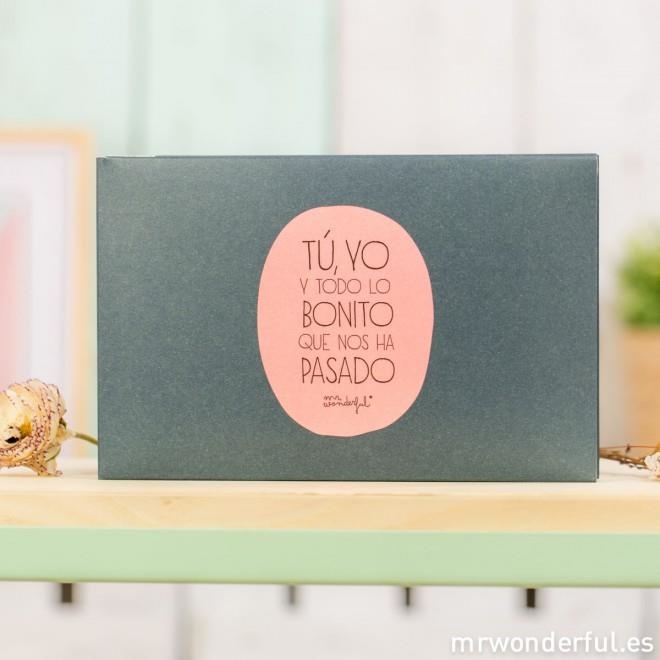 ALBUM TU Y YO Y TODO LO BONITO QUE NOS HA PASADO | 8436547186662 | MR. WONDERFUL | Llibreria La Gralla | Llibreria online de Granollers