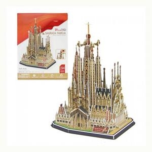 SAGRADA FAMILIA PUZZLE 3D 194 PIEZAS | 2201037001536 | VV.AA | Llibreria La Gralla | Librería online de Granollers