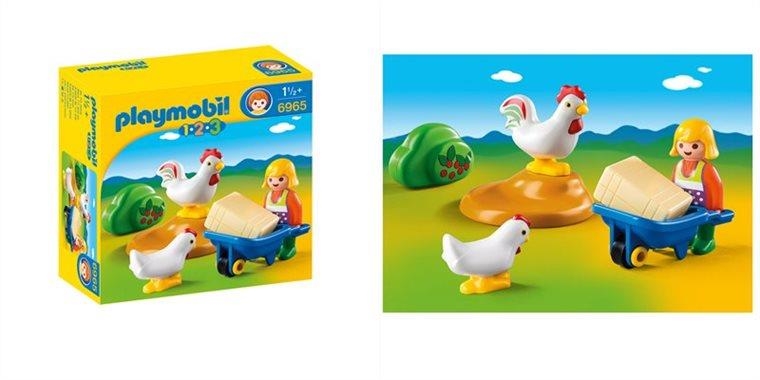 PLAYMOBIL 1 2 3 GRANJERA CON GALLINA | 4008789069658 | PLAYMOBIL | Llibreria La Gralla | Llibreria online de Granollers