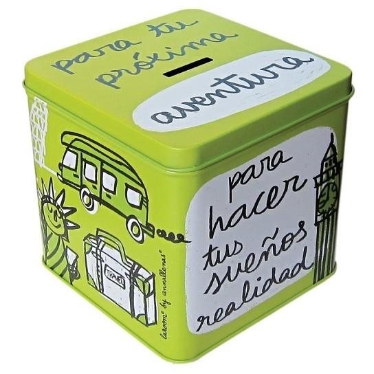 HUCHA METALICA PARA TU PROXIMA AVENTURA | 8431010137318 | MR. WONDERFUL | Llibreria La Gralla | Librería online de Granollers