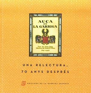 AUCA DE LA GARRIGA | B282062017 | VV.AA | Llibreria La Gralla | Librería online de Granollers