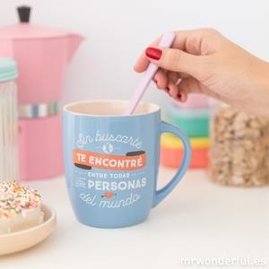 TASSA CERAMICA MR.WONDERFUL "SIN BUSCARTE TE ENCONTRE...." | 8435460722575 | MR. WONDERFUL | Llibreria La Gralla | Librería online de Granollers