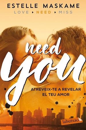 NEED YOU (BUTXACA) | 9788417031480 | MASKAME, ESTELLE | Llibreria La Gralla | Librería online de Granollers