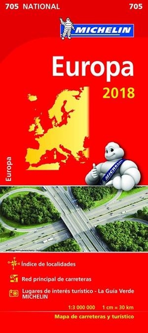 EUROPA MAPA 2018 | 9782067228634 | VVAA | Llibreria La Gralla | Librería online de Granollers