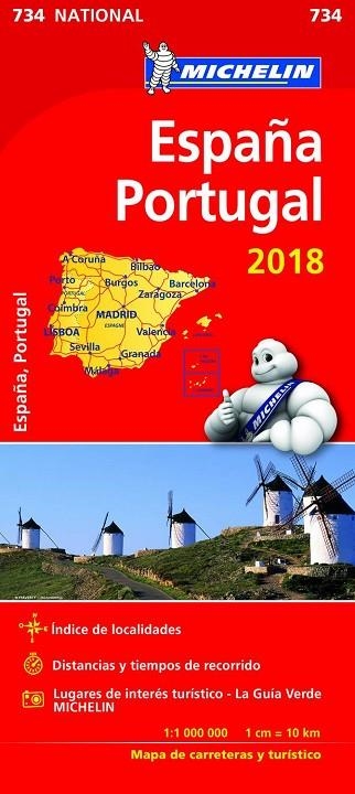 ESPAÑA  PORTUGAL MAPA 2018 | 9782067226654 | VVAA | Llibreria La Gralla | Librería online de Granollers