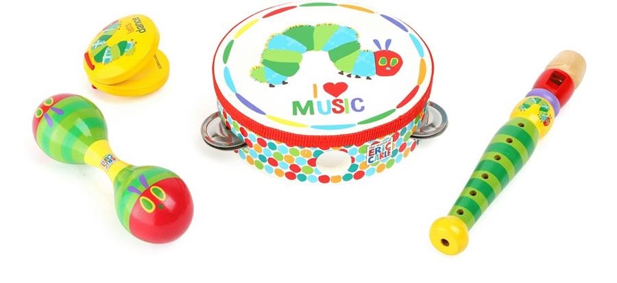 JUEGO DE INSTRUMENTOS DE LA ORUGA GLOTONA | 4020972103956 | SMALL FOOD DESIGN | Llibreria La Gralla | Llibreria online de Granollers
