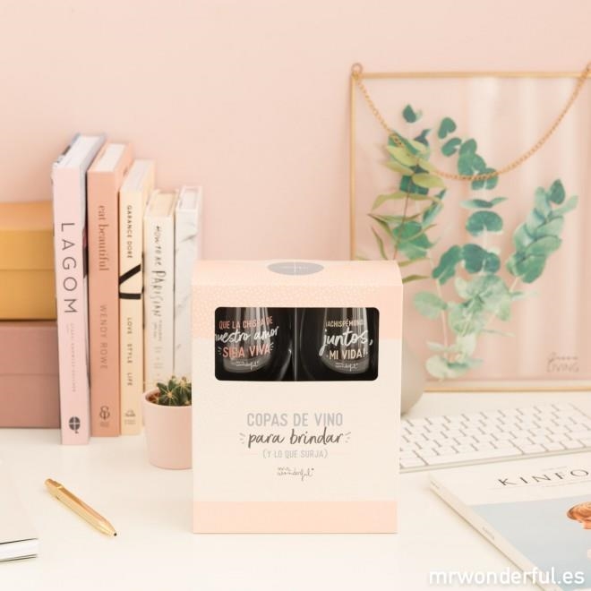 COPAS DE VINO PARA BRINDAR Y LO QUE SURJA MR. WONDERFUL | 8435460721820 | MR. WONDERFUL | Llibreria La Gralla | Llibreria online de Granollers