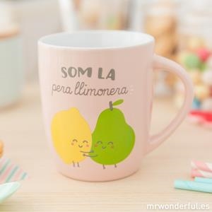 TASSA CERAMICA MR. WONDERFUL "SOM LA PERA LLIMONERA" | 8435460709347 | MR. WONDERFUL | Llibreria La Gralla | Llibreria online de Granollers