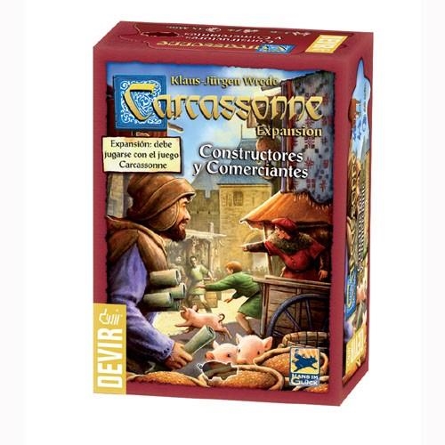 CARCASSONE EXPANSION. CONSTRUCTORES Y COMERCIANTES | 8436017224917 | WREDE, KLAUS-JÜRGEN | Llibreria La Gralla | Librería online de Granollers