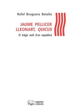 JAUME PELLICER LLEONART, QUICUS | 9788499759128 | BRUGUERA BATALLA, RAFEL | Llibreria La Gralla | Llibreria online de Granollers