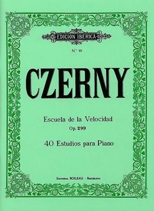 CZERNY ESCUELA DE VELOCIDAD OP 299 40 ESTUDIOS DE PIANO | 9788480203111 | CZERNY | Llibreria La Gralla | Librería online de Granollers