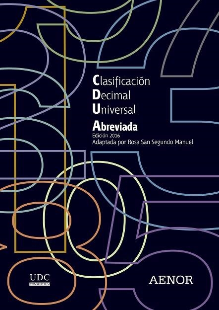 CLASIFICACION DECIMAL UNIVERSAL (CDU) ABREVIADA | 9788481438888 | Llibreria La Gralla | Librería online de Granollers