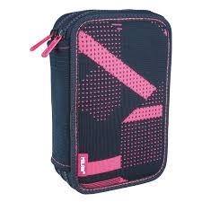 PLUMIER MILAN 2 PISOS ROSA I NEGRE | 8411574073772 | MIL081264KNP | Llibreria La Gralla | Llibreria online de Granollers