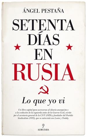 SETENTA DIAS EN RUSIA  LO QUE YO VI | 9788417229788 | PESTAÑA, ANGEL | Llibreria La Gralla | Llibreria online de Granollers