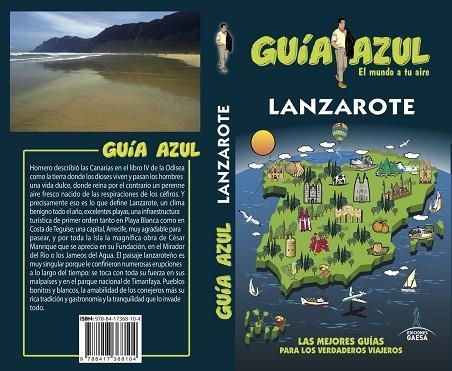 LANZAROTE GUIA AZUL 2018 | 9788417368104 | GARCIA, JESUS | Llibreria La Gralla | Llibreria online de Granollers