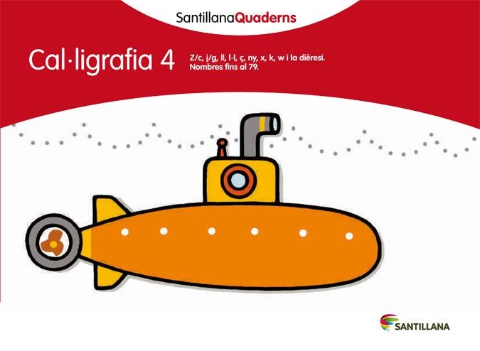 Q. CAL·LIGRAFIA 4 (SANTILLANA QUADERNS) | 9788468013626 | Llibreria La Gralla | Llibreria online de Granollers