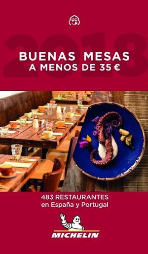 BUENAS MESAS A MENOS DE 35 EUROS. GUIA ROJA MICHELIN 2018 | 9782067225114 | VARIOS AUTORES | Llibreria La Gralla | Librería online de Granollers
