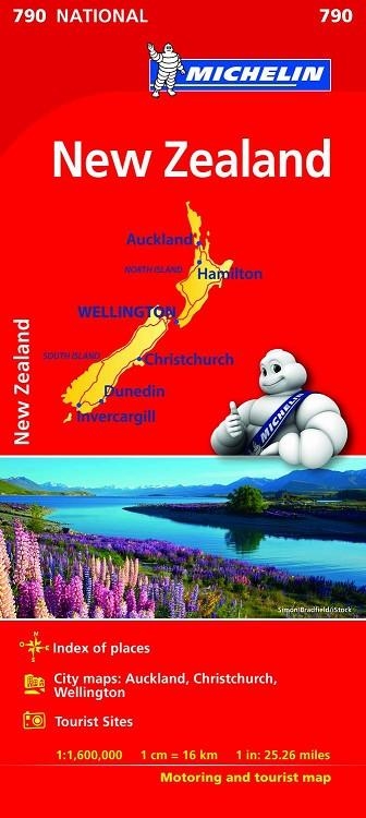 NUEVA ZELANDA MAPA NATIONAL 2018 | 9782067217201 | MICHELIN | Llibreria La Gralla | Librería online de Granollers