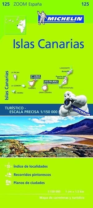 ISLAS CANARIAS MAPA ZOOM MICHELIN 2018 | 9782067217959 | VARIOS AUTORES | Llibreria La Gralla | Librería online de Granollers