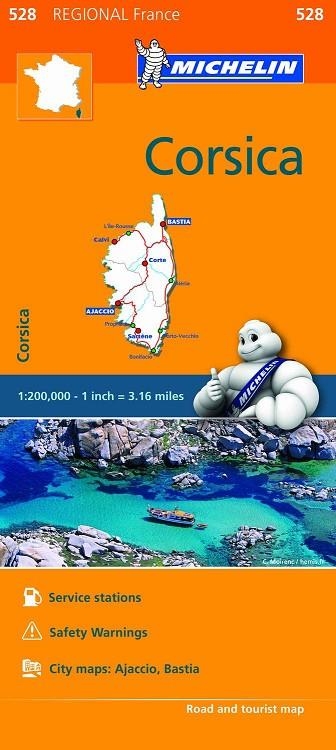 CORSICA MAPA REGIONAL 2018 | 9782067211865 | VARIOS AUTORES | Llibreria La Gralla | Librería online de Granollers