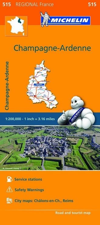 CHAMPAGNE-ARDENNE MAPA REGIONAL 2018 | 9782067209701 | VARIOS AUTORES | Llibreria La Gralla | Librería online de Granollers