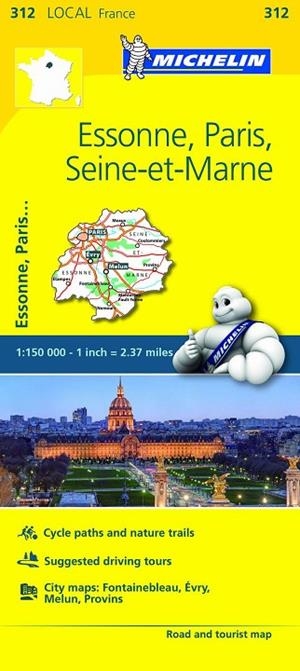 ESSONE, PARIS, SEINE-ET-MARNE MAPA LOCAL MICHELIN 2018 | 9782067210127 | VARIOS AUTORES | Llibreria La Gralla | Llibreria online de Granollers