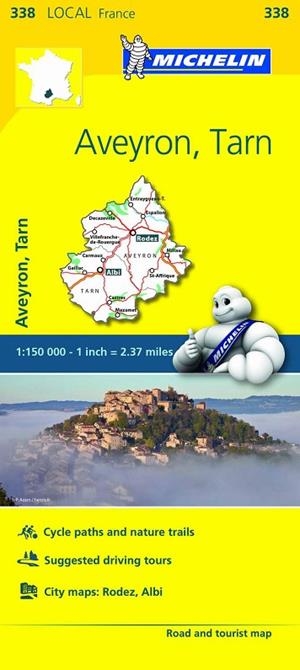 AVEYRON, TARN MAPA LOCAL MICHELIN 2018 | 9782067210653 | VARIOS AUTORES | Llibreria La Gralla | Librería online de Granollers