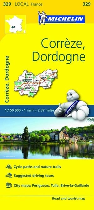 CORRÈZE, DORDOGNE MAPA LOCAL MICHELIN 2018 | 9782067210462 | VARIOS AUTORES | Llibreria La Gralla | Librería online de Granollers
