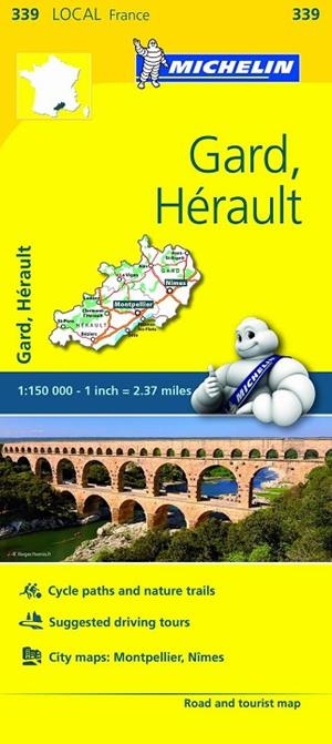 GARD, HÉRAULT MAPA LOCAL MICHELIN 2018 | 9782067210660 | VARIOS AUTORES | Llibreria La Gralla | Librería online de Granollers