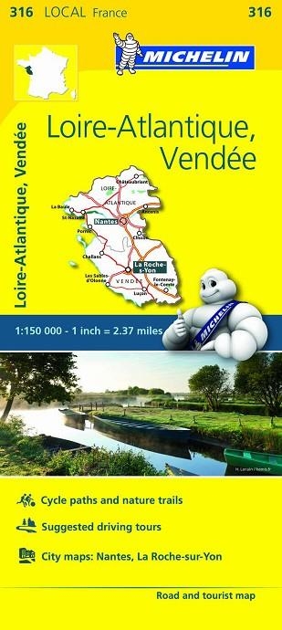 LOIRE-ATLANTIQUE, VENDÉE MAPA LOCAL MICHELIN 2018 | 9782067210202 | VARIOS AUTORES | Llibreria La Gralla | Llibreria online de Granollers