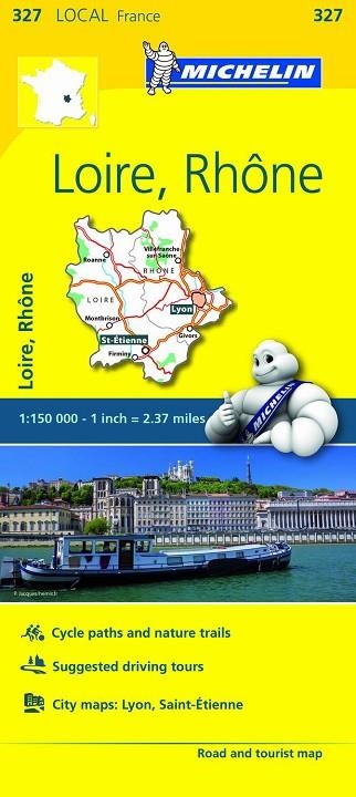 LOIRE, RHÔNE MAPA LOCAL MICHELIN 2018 | 9782067210431 | VARIOS AUTORES | Llibreria La Gralla | Llibreria online de Granollers