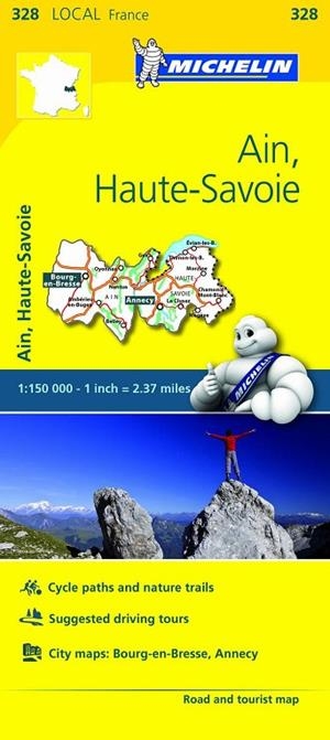 AIN, HAUTE-SAVOIE MAPA LOCAL MICHELIN 2018 | 9782067210455 | VARIOS AUTORES | Llibreria La Gralla | Librería online de Granollers