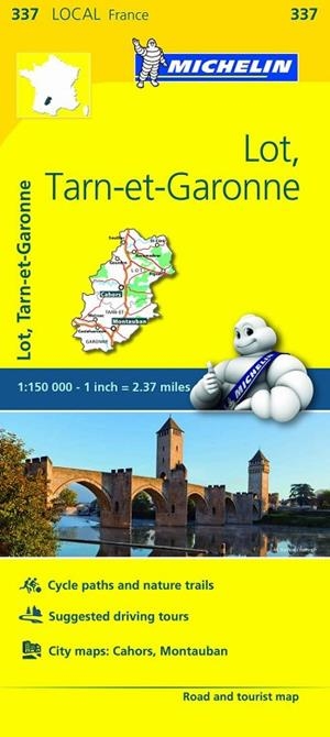 LOT, TARN-ET-GARONNE MAPA LOCAL MICHELIN 2018 | 9782067210622 | VARIOS AUTORES | Llibreria La Gralla | Librería online de Granollers