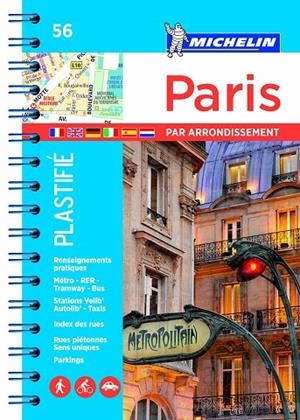 PLANO PARIS PAR ARRONDISSEMENT PLASTIFIÉ 2018 | 9782067211407 | VARIOS AUTORES | Llibreria La Gralla | Librería online de Granollers