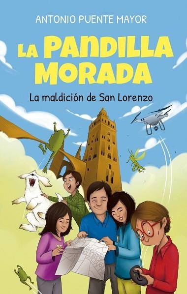 PANDILLA MORADA Y LA MALDICIÓN DE SAN LORENZO, LA  | 9788415943631 | PUENTE MAYOR, ANTONIO | Llibreria La Gralla | Llibreria online de Granollers