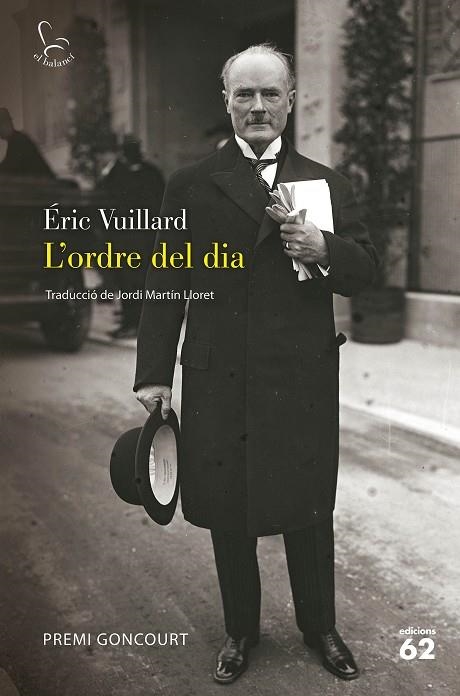 ORDRE DEL DIA, L' | 9788429776645 | VUILLARD, ÉRIC | Llibreria La Gralla | Llibreria online de Granollers