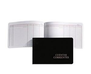 LLIBRETA COMPTABILITAT COMPTE CORRENT PETITA PELL NEGRE | 8422593010457 | MIQ1045 | Llibreria La Gralla | Llibreria online de Granollers